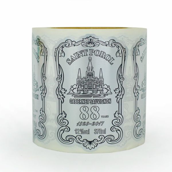 Personalized Custom Wine Bottle Stickers Reusable Eco Friendly