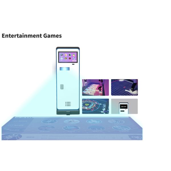 Interactive Sports Projection Multiplayer Interactive Floor System For Entertainment Centers