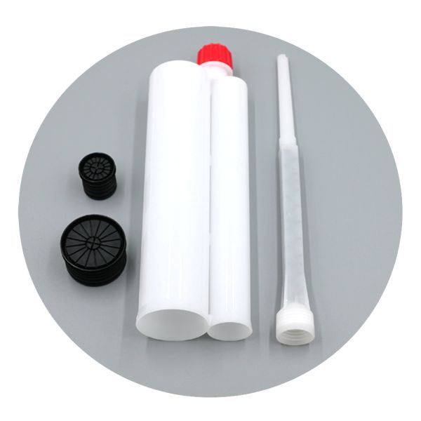 390ml 3:1 Plastic Adhesive Empty 2 Part Epoxy Cartridge Tube For Polyurethane Foam Tube