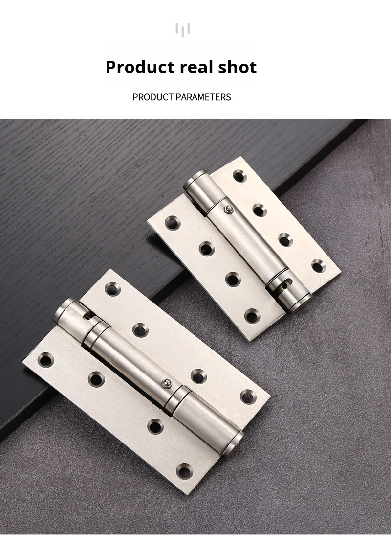Modern Style 90 Degree Adjustable Automatic Positioning Flat Opening Invisible Door Damping Buffer Hinge 35mm Living Room