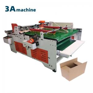 Buy cheap Computerized Corrugating Machine CQT2400 Semi Automatic Folder Gluer for Corrugated Box product