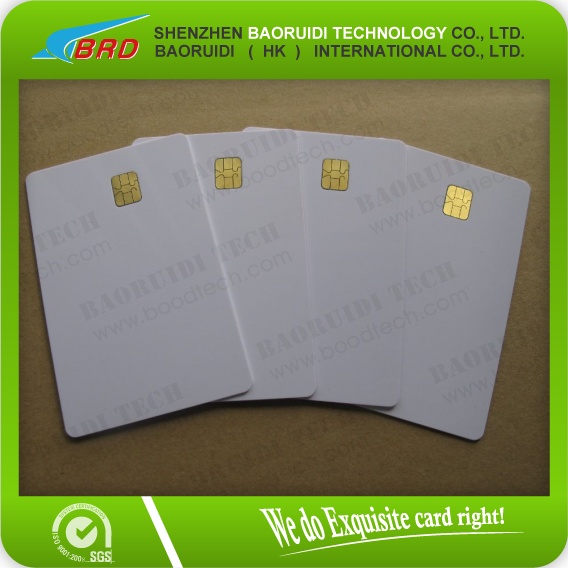 bank white pvc plastic cards