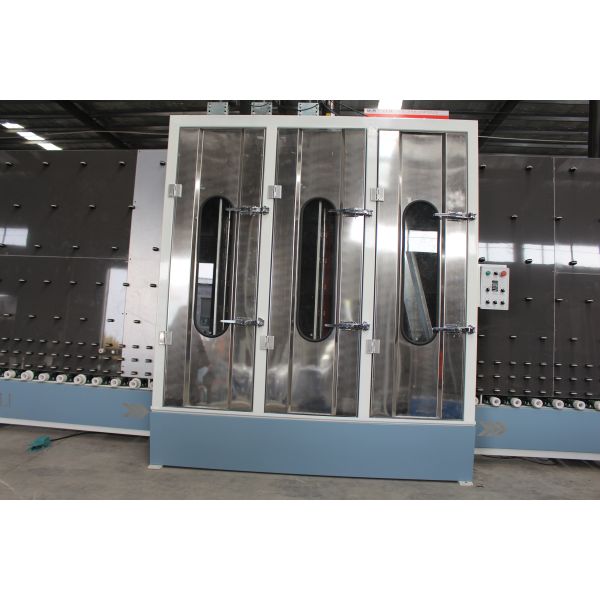 ISO Low - E Glass Washing And Drying Machine Double Glass Making Machine