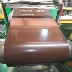 Buy cheap Z120-Z180 Painted Sheet Metal Coils RAL Color Strong Corrosion Resistance product
