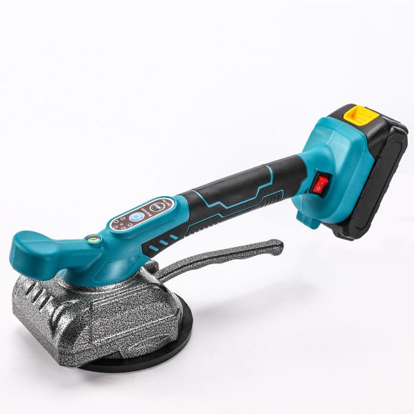 Portable Automatic Ceramic Paving Machine Adjustable Vibration Frequency Leveler Battery Powered Tile Paving Tool