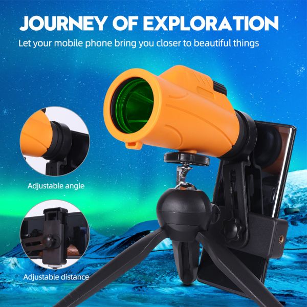 SN08 10X 12X Monocular For Phone Camera Shooting Clearer