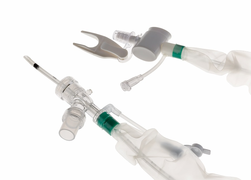 72H Automatic Flushing Closed Suction Catheter L-Type