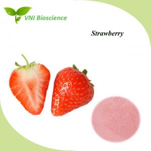 China OEM Fruit Vegetable Powder Supplement Anti Cancer Strawberry Extract Powder on sale