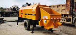 Buy cheap SAE Certified Used Concrete Trailer Pump 60m3/H 115KW Sany 200Meter Vertical product