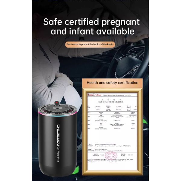 Customized Timer Air Scent Machine Intelligent Start And Stop 50ml for Car