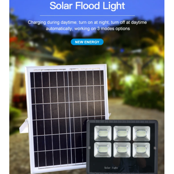 Aluminum Stadium Led Solar Flood Light 24000lm 100w 200w 300w 400w