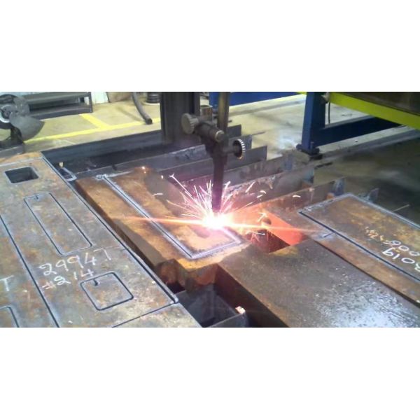 Rust Prevention CNC Flame Cutting Laser Steel Plate OEM 20mm Thickness