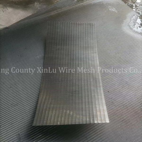 Johnson Static Wedge Wire Screen Mineral Processing SS316L Sieving Screen Mesh