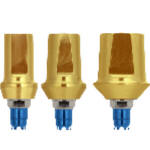 click to enlarge Biomet 3i Certain® Titanium Angled Abutment Compatible NP 3.4mm/ RP 4.1mm/ WP 5.0mm -- 15°/25° Degree