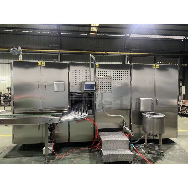 Compressed Air 0.6MPa Waffle Cone Making Machine 11-13kg/h Gas Consumption