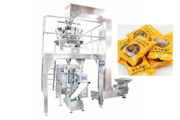 Quality Z Type Elevator Automated Packing Machine For Salted Roasted Brazil / Macadamia Nuts for sale