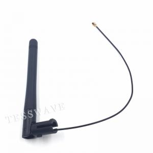 China 2.4 GHz 3dBi Rubber Duck Antenna with 1.13 cable and IPEX connector on sale