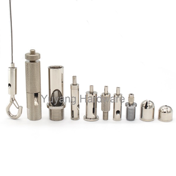 Factory Price Art Hanging Kit Ceiling Hook Kit Ceiling Suspension Brass Ceiling Lamp Attachment for Lights