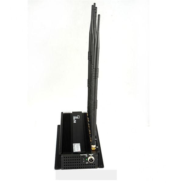 Desktop 6 Antenna WIFI Signal Jammer 5 - 20 Meter Jamming Range Durable