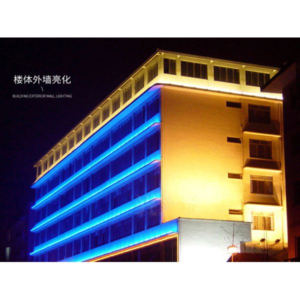 Three Rows LED wall washer lamp Powerful outdoor waterproof linear light floor spot lights external wall