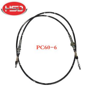 Buy cheap PC60-6 Excavator Spare Parts Throttle Cable Motor Line product
