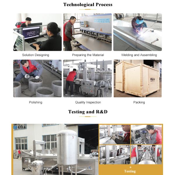 Small Scale Conveyor Belt Automatic Frying Machine Continuous Fryer
