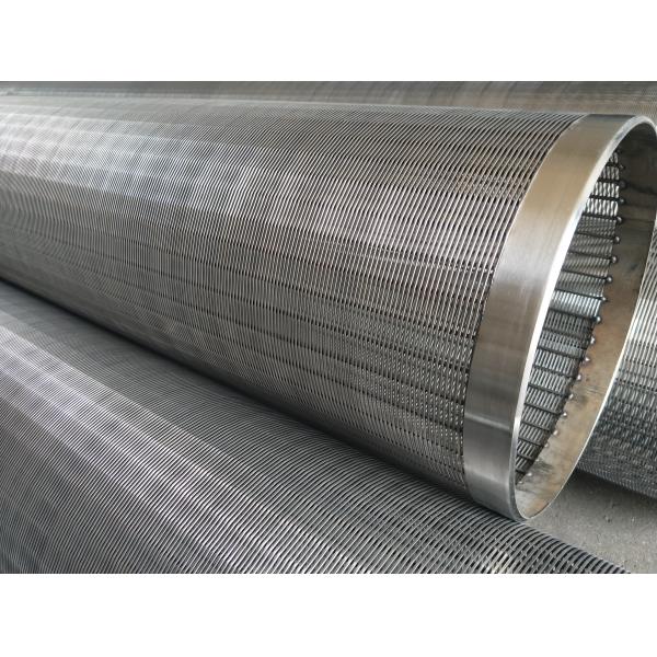Continuous Slot Opening Wire Wrapped Screen With High Abreaction Resistance