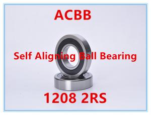Buy cheap 1208 2RS Self Aligning Roller Bearing 6000RPM-7000RPM product