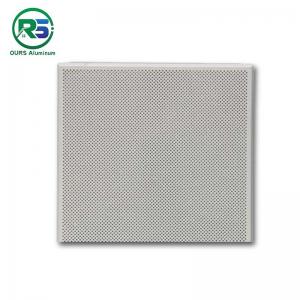 Buy cheap Suspended White Clip In Metal Ceiling False Ceiling Tiles Hospital Decoration 600x600mm product