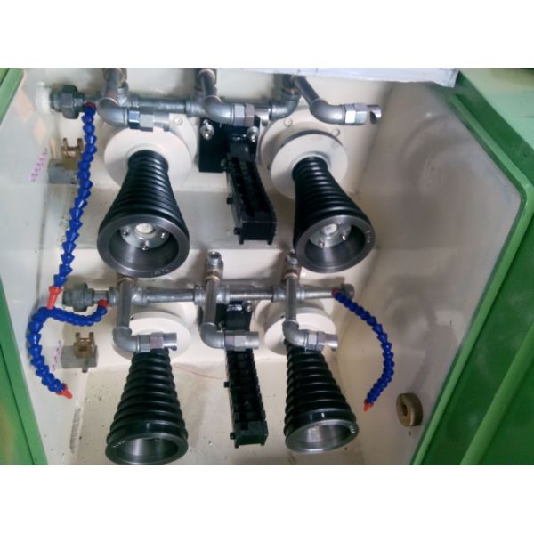 Green Super Fine Wire Drawing Machine , 1800mpm Pulley Wire Drawing Machine