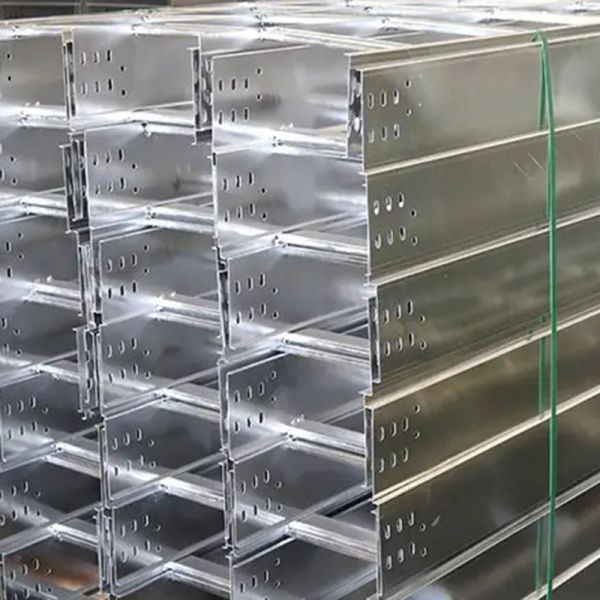 25-200mm Side Rail Height Cable Tray Industrial 6 Feet To 10 Feet Length Wire Management For Organization