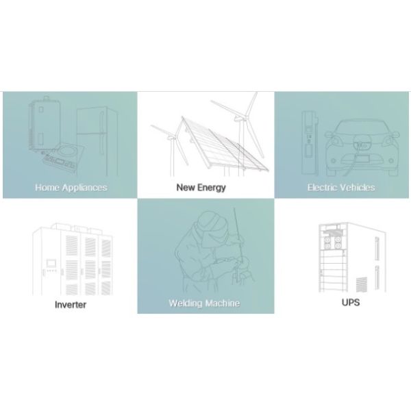3 Phase Thyristor Power Module DBC Copper Clad Ceramic Substrate Diode Rectifier Bridge Power Module