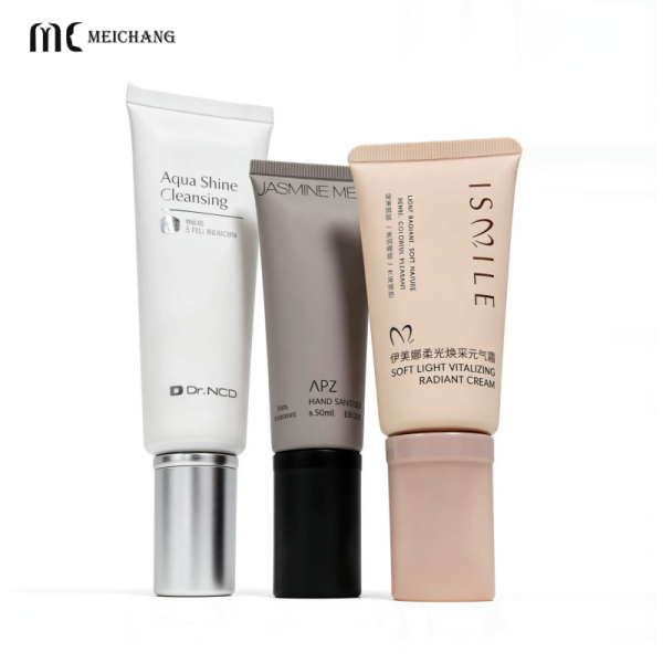 Eco-Friendly Customizable Precision Eye Cream Tube with Pump for Accurate Dosing and Freshness