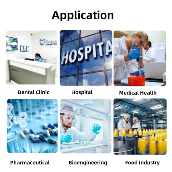Medical Sterilizer Digital LED Display Horizontal Autoclave