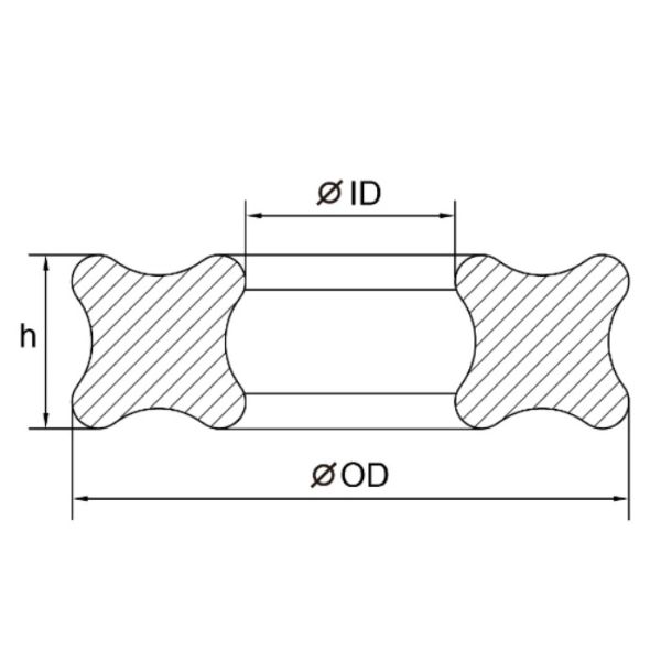 X-Ring Seal (Quad Ring) For Hydraulic Systems – Durable Rubber Sealing Solution
