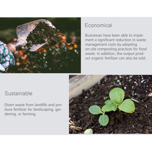 Organic Kitchen Waste Composting Machine