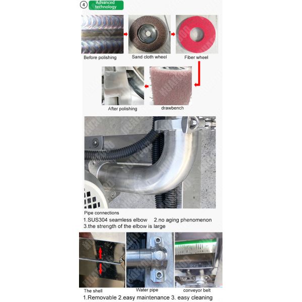 Automatic Ultrasonic Fruit Vegetable Washing Machine And Blanching Machine