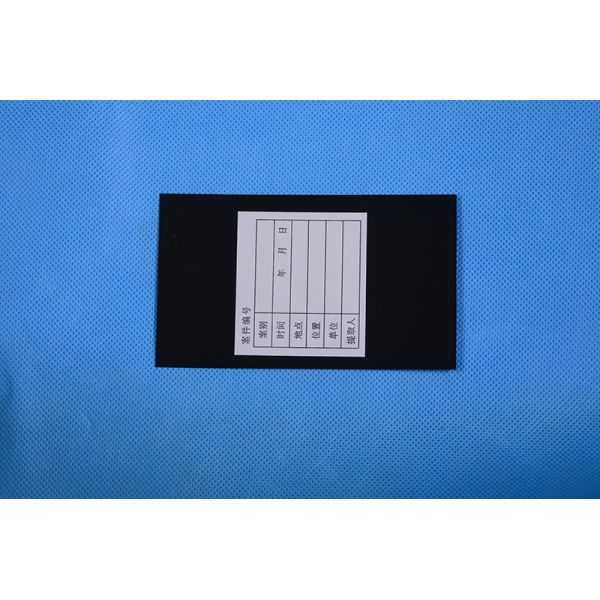 C169 Black high gloss fingerprint backing sheet