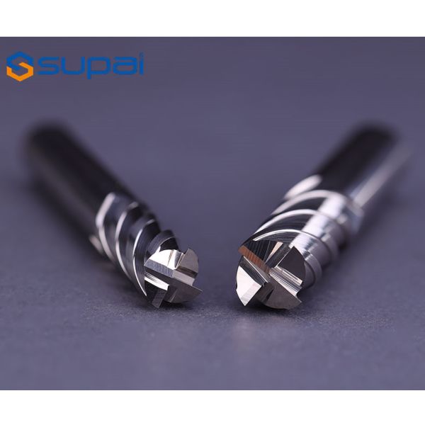 10% Discount 45HRC 55HRC Polished 3 Flute Aluminium End Mill Cutter for Carbide Sharpening Machine