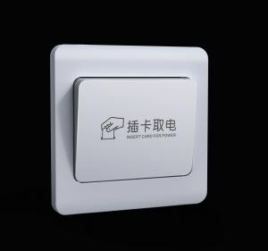 China Hotel Recognition Sensor Card Power Timer Delay Light Switch Fire resistant on sale