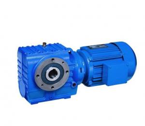 China Transmission Helical Bevel Worm Gear Speed Reducers For Electric Motors on sale