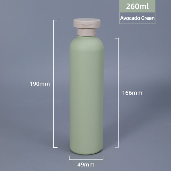 Squeeze Soft Touch Empty Shampoo Conditioner Bottle for Body Lotion Hand wash Cleanser Skin Care Packaging