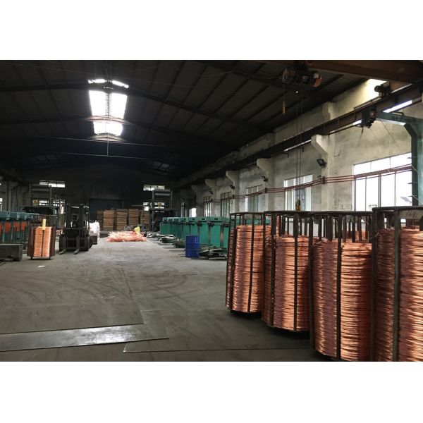 6000 Tons 8mm Continuous Copper Rod Casting Machine Oven Proction Line