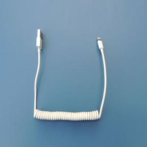 China Charging and Data Transmission Spring Cable for iPhone 5 iPod Nano 7 iPod Touch 5 on sale