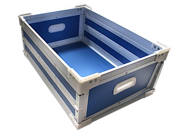 Quality Multifunction Foldable Plastic Corrugated Totes Boxes Anti Static for sale