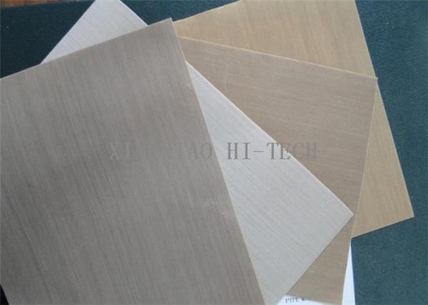 Quality Heat Resistant PTFE Coated Fiberglass Fabric , BBQ Barbecue Cooking Grill Mats for sale