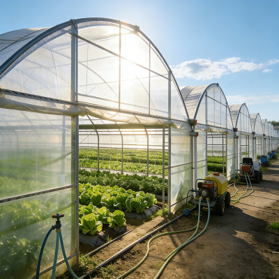 Multi Layer Agricultural Steel Frame Buildings Recyclable Anti Corrosion