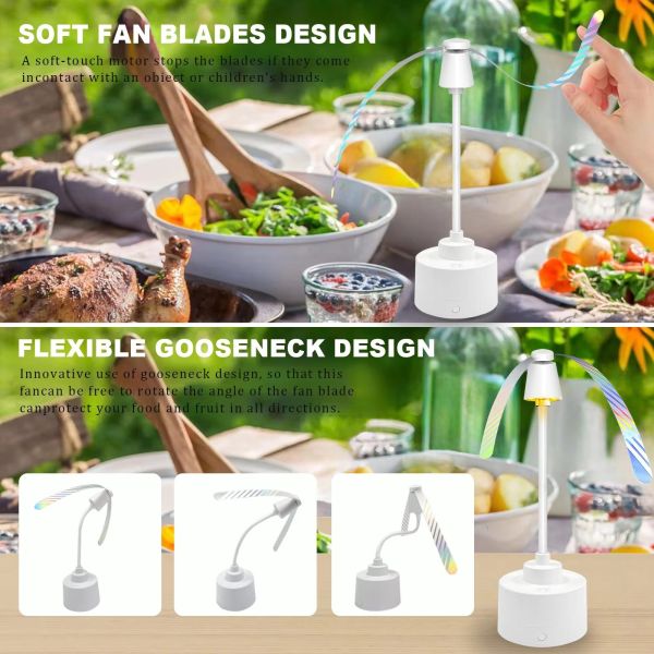 Non Toxic Rechargeable Fly Repellent Fan