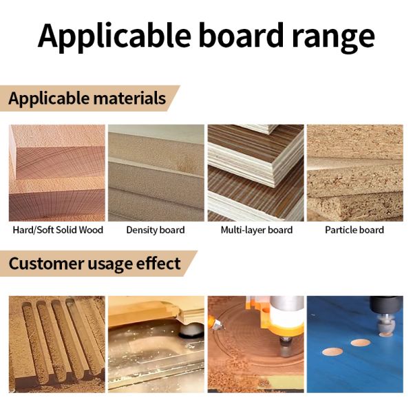 Factory Sales 1/2 Shank Tideway Half Round CNC Router Bit Woodworking Tools Carbide Round Bottom Trimming Milling Cutter Bit