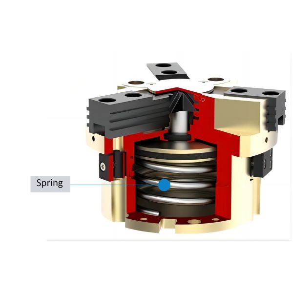 Customizable 3 Jaw Pneumatic Gripper Parallel End Of Arm Grippers